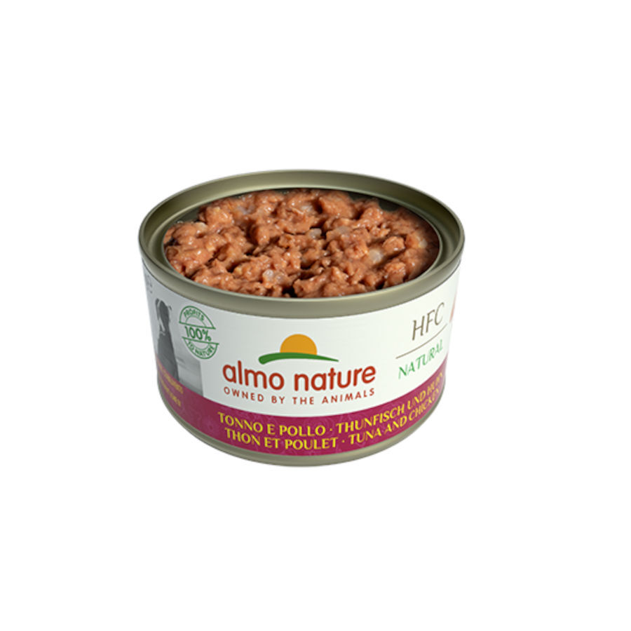 95 g Almo Nature Lata At&uacute;n y Pollo para perro, , large indicador imagen numero 2